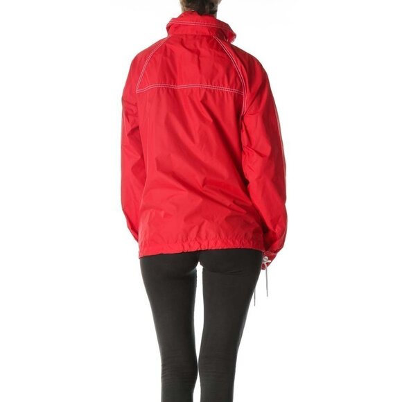 NAUTICA Red White-Topstitching Light Sports Jacket - Picture 3 of 3